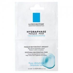 La Roche Posay HYDRAPHASE INTENSE Masque, Μάσκα εντατικής ενυδάτωσης 2 μονοδόσεις x 6 ml