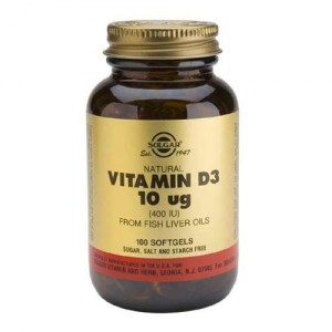 Solgar Vitamin D3 400IU  100softgels