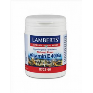 LAMBERTS Vitamin E 400 iu 60caps