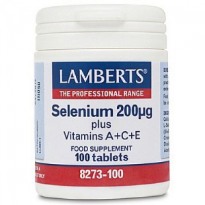 Lamberts Selenium Plus 200mg  A+C+E 100tabl 