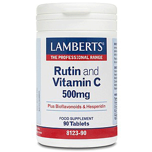 Lamberts Rutin and Vitamin C 500mg