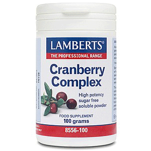 Lamberts Cranberry Complex powder  sugar free 100gr 