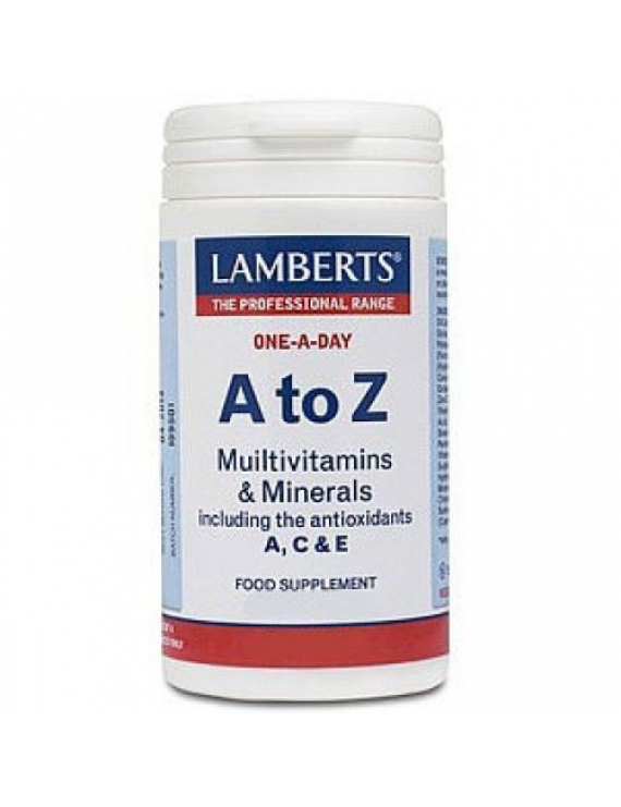 Lamberts A to Z Multivitamins, 30 Ταμπλέτες