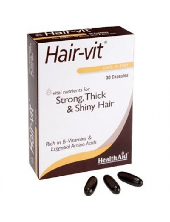 Health Aid HairVit  Strong, Thick & Shiny Hair 30caps