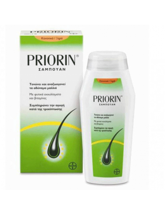 Priorin Shampoo, Κανονικά - Ξηρά Μαλλιά, 200ml