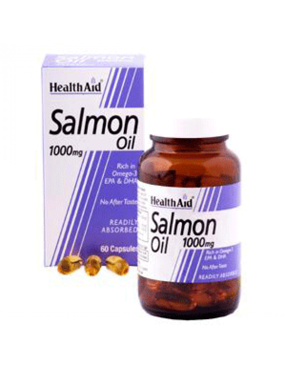 Health Aid Salmon Oil 1000mg Capsules