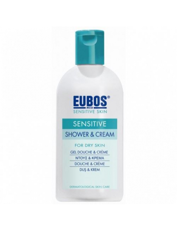 Eubos Υγρό Καθαρισμού Shower και Cream, 200ml