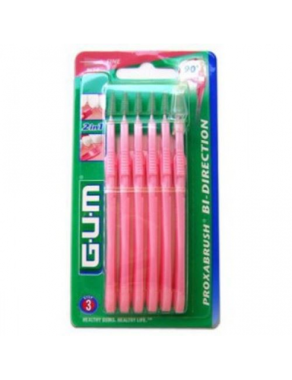 Gum Bi-Direction Fine 1,2 (2614) Μεσοδόντια βουρτσάκια για Αποτελεσματική Αφαίρεση της Πλάκας