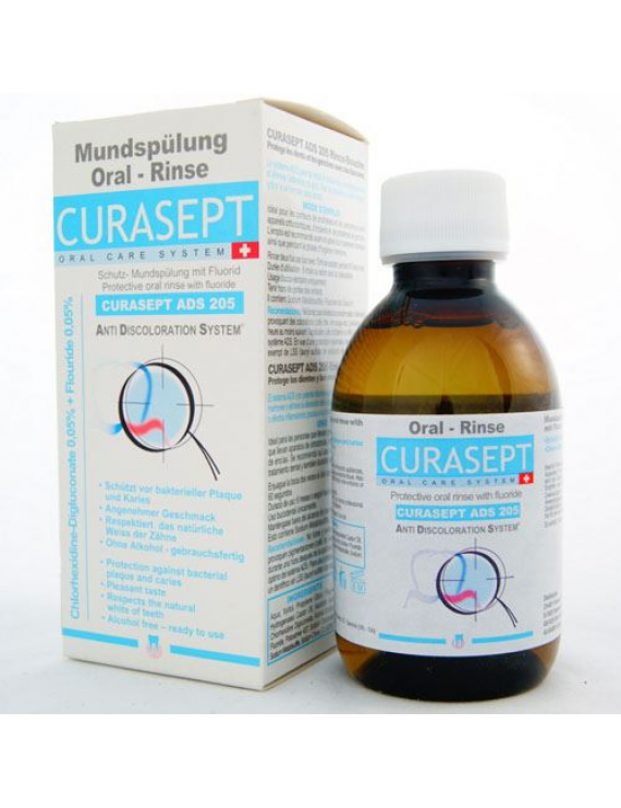 CURASEPT ADS 205 Στοματικό διάλυμα χλωρεξιδίνης 0.05% , 200ml