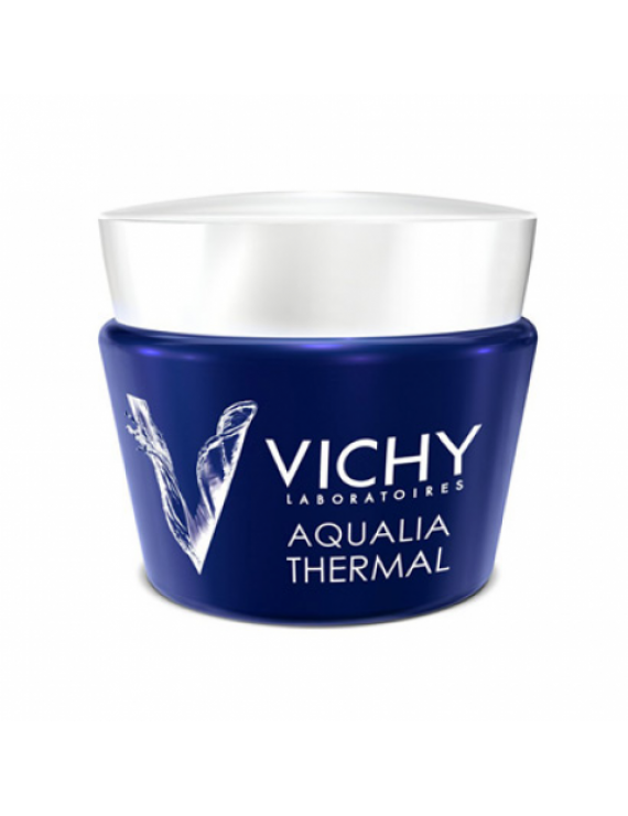 VICHY Aqualia Thermal Night Spa Ενυδατική Φροντίδα Νυκτός & Μάσκα σε 1 (75ml)