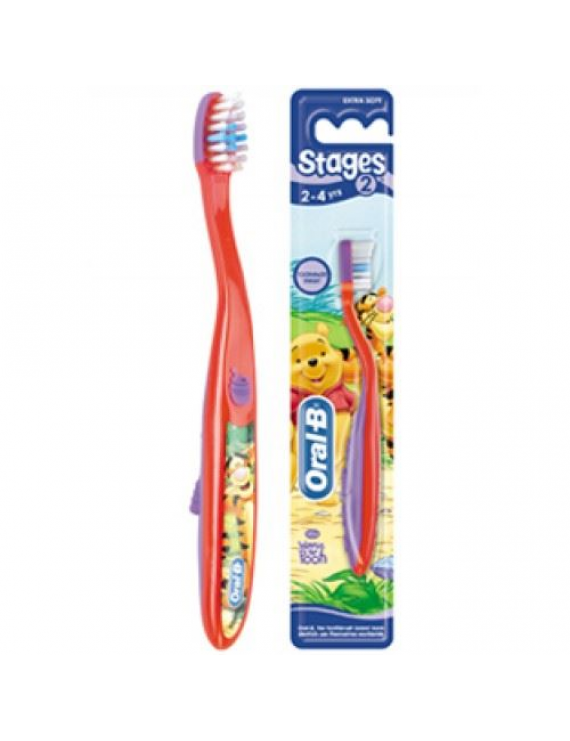 Oral-B Stages 2. My Friends Tigger and Pooh Toothbrush 