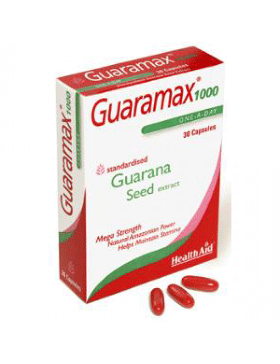 Health Aid Guaramax 1000, 30 Capsules