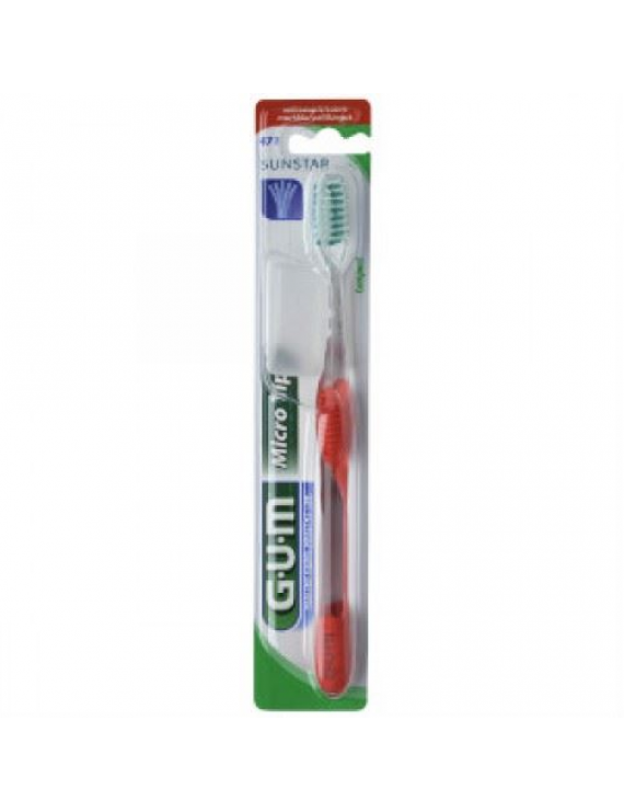 GUM 471 Micro Tip Soft Compact οδοντόβουρτσα