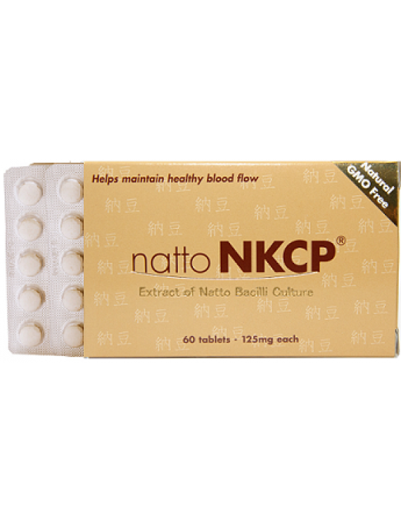 Natto  NKCP 125mg  60tabl Για την σωστη κυκλοφορια του αιματος