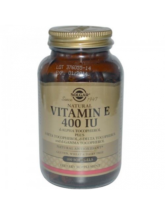 Solgar Vitamin E 268 mg 400 IU 100 Capsules