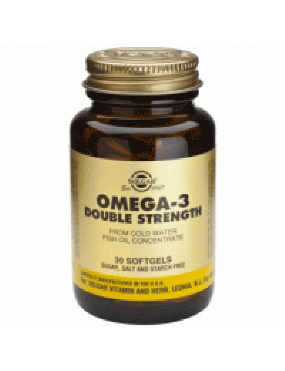 Solgar OMEGA-3 Double Strength ,30  Softgels