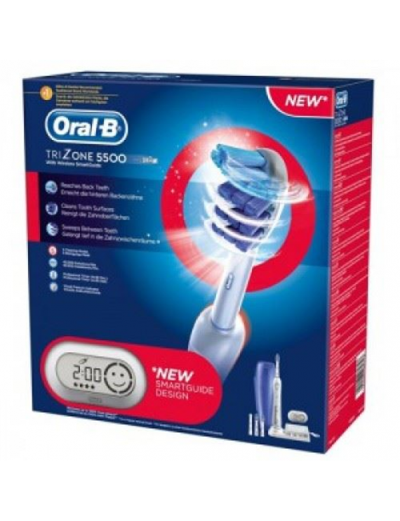 Oral-B Ηλεκτρική Οδοντόβουρτσα Trizone 5500 with SmartGuide