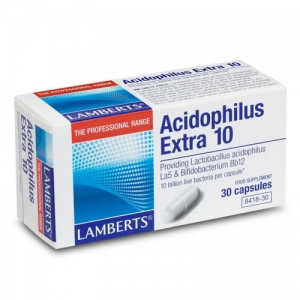 Lamberts Acidophilus Extra 10 (Milk Free) 60 Caps