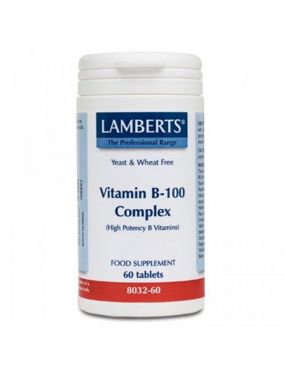 Lamberts Vitamin B-100 Complex 60Tabs
