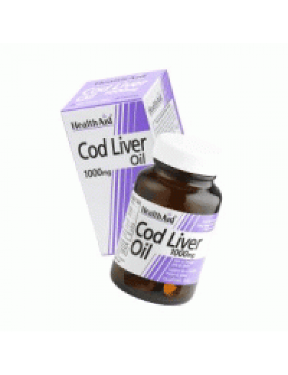 Health Aid Cod Liver Oil 1000mg 30Capsules
