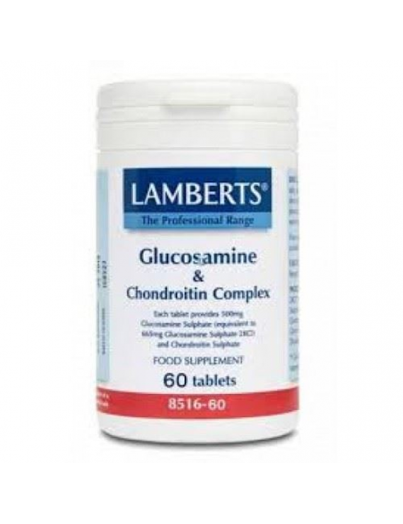 Lamberts GLUCOSAMINE & CHONDROITIN COMPLEX 60TABS