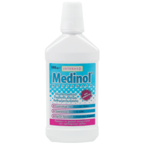 Intermed Medinol Mouthwash, Ήπιο Αντισηπτικό στοματικό διάλυμα καθημερινής χρήσης, 500ml