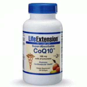 Life Extension Super Absorbable CoQ10 With D Limonene Ενέργεια και Προστασία του Καρδιαγγειακού 100 softgels