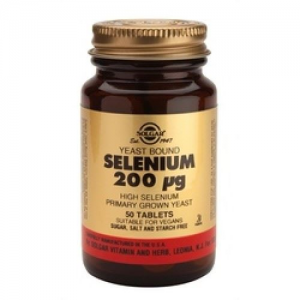 SOLGAR Selenium 200μg 50tabs