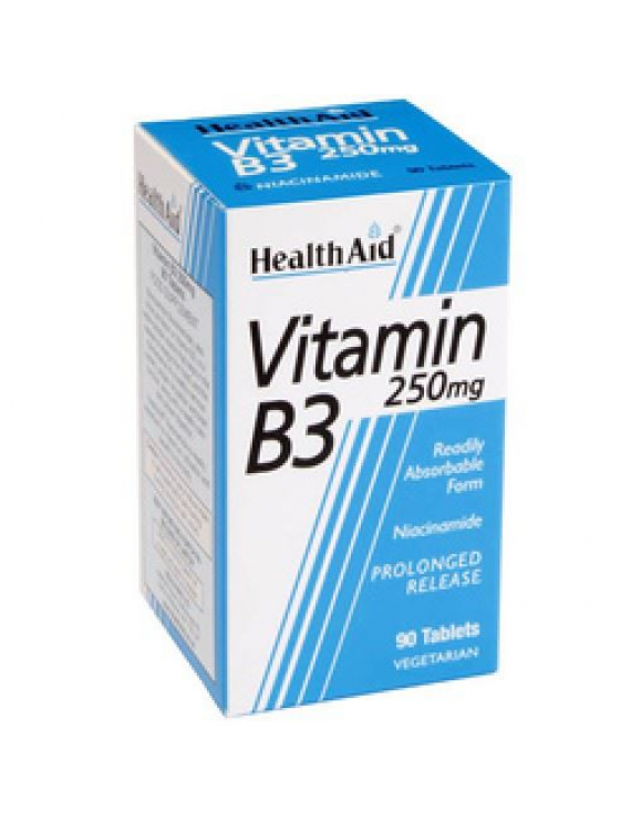 Health Aid Vitamin B3 250mg - Νιασίνη 90 TABL