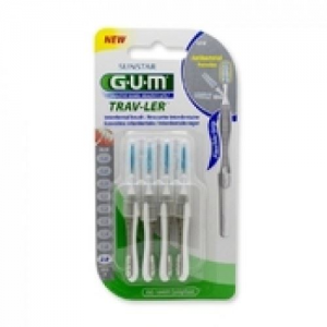 Gum Trav-ler Interdental Brush Μεσοδόντιο Βουρτσάκι 2,0mm Γκρι 6 τμχ 1618