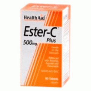 Health Aid Ester C 500mg Plus, 60 Tablets