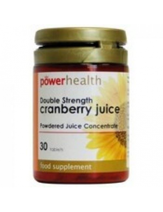 Power Health Cranberry Juice 4500 mg, για την αντιμετώπιση της κυστίτιδας και λοιμώξεων του ουροποιητικού, 30 tabs 