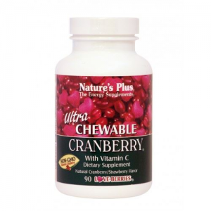 Nature's Plus Ultra Cranberry  Chewable 90Tabl