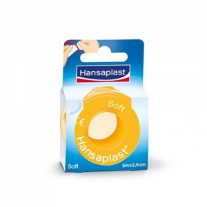 Hansaplast Soft Tape υποαλλεργική 2,5cmx5m