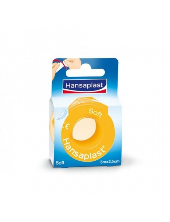 Hansaplast Soft Tape υποαλλεργική 2,5cmx5m