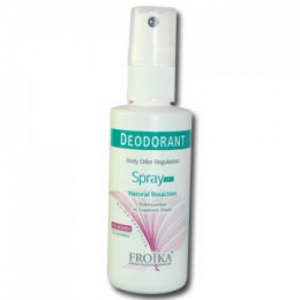 FROIKA Deodorant Body Odor Spray 24h for Women - 60ml