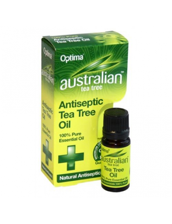 Optima Australian Tea-Tree Antiseptic Oil Αντισηπτικό Έλαιο 25 ml. Φυσικό έλαιο τεϊόδεντρου με αντισηπτική και αντιμικροβιακή δράση