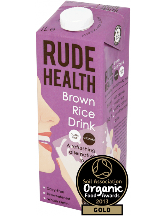 Rude Health Organic Brown Rice Drink - 1000ml