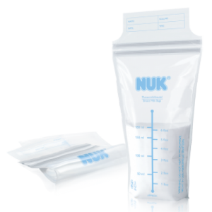 NUK Σακουλάκια αποθήκευσης μητρικού γάλακτος 25ΤΜΧ