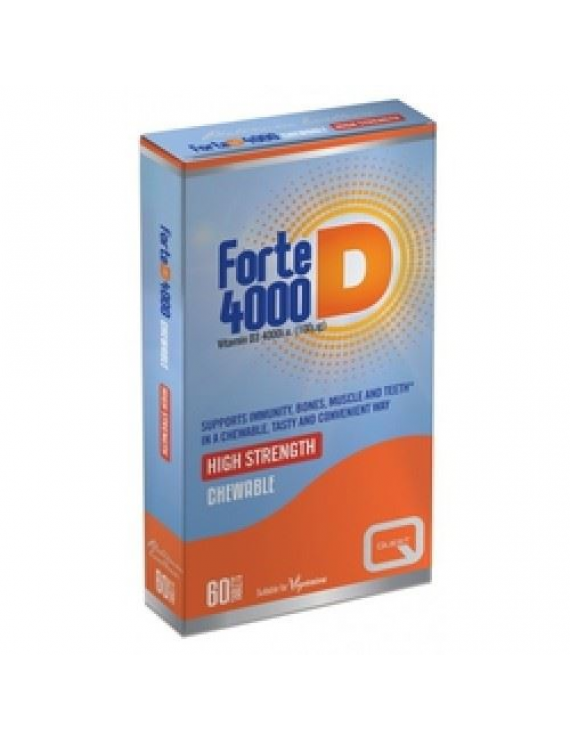 Quest Forte D 4000 Vitamin D3i.u (100mg), 60 tabs