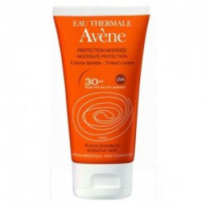 Avene Eau Thermale Creme Teintee SPF 30+ 50ml, Αντιηλιακή Κρέμα προσώπου με χρώμα για ευαίσθητα ξηρά δέρματα