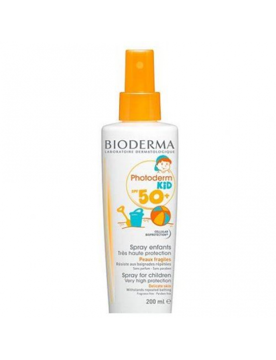 Bioderma Photoderm Spray KId spf 50 Μέγιστη φωτοπροστασία για ευαίσθητο δέρμα των παιδιών 200ml