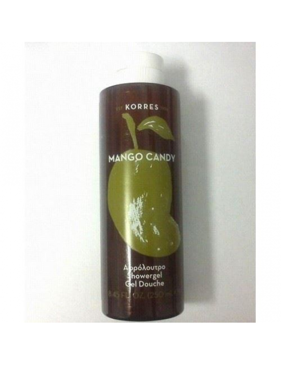 Korres Showergel Mango Candy Αφρόλουτρο με Ενυδατικές Πρωτείνες Σιταριού ,250ml