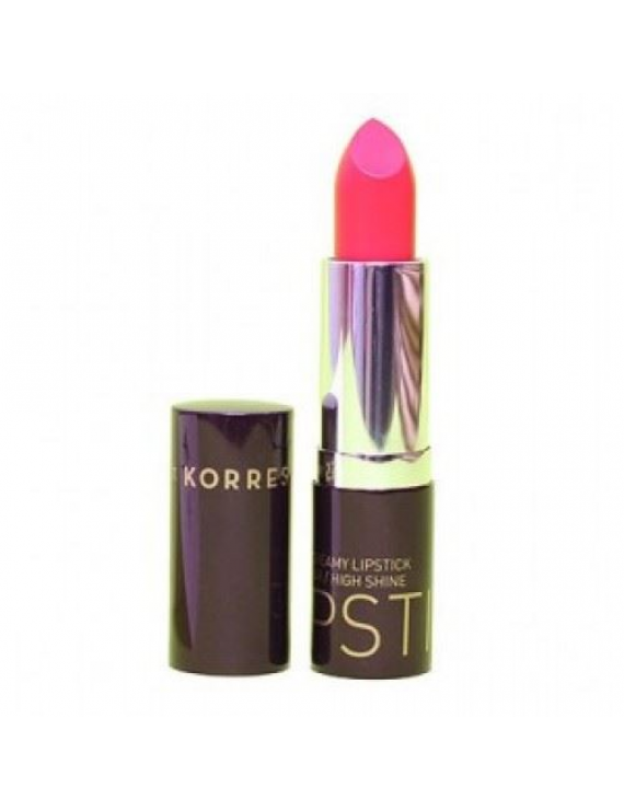 Korres Morello Creamy Lipstick No44 Luminous Coral, 3.5g