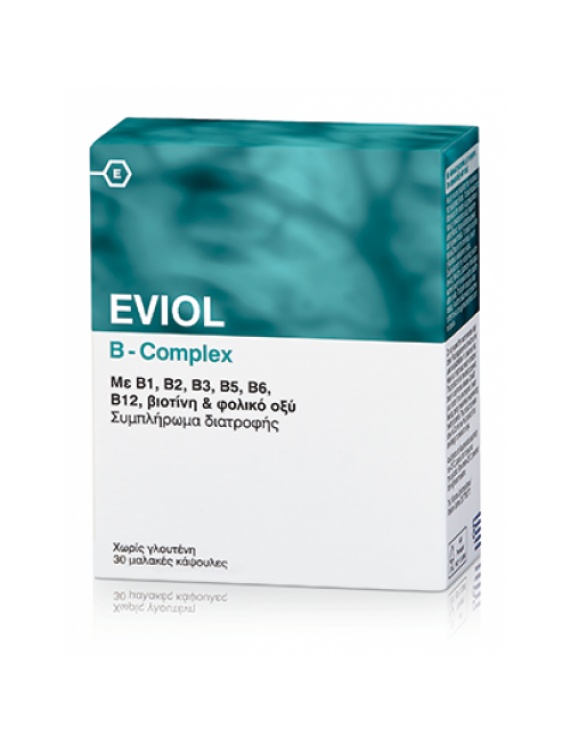 EVIOL B-Complex 30 μαλακές κάψουλες