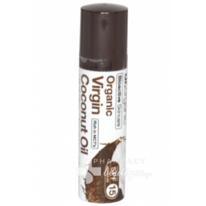 Dr.Organic Virgin Coconut Oil LIP BALM με SPF 15 - Ξηρά Χείλη, 5.7ml