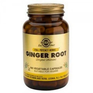 Solgar Ginger 100 Vegetable Capsules