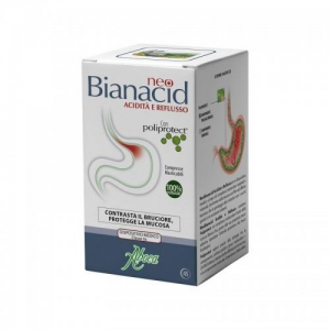 Aboca Neo Bianacid Συμπλήρωμα Διατροφής για την Οξύτητα και Παλινδρόμηση 45 chew tabs