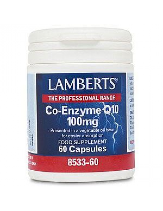 Lamberts Co-Enzyme Q10 100mg, 60caps