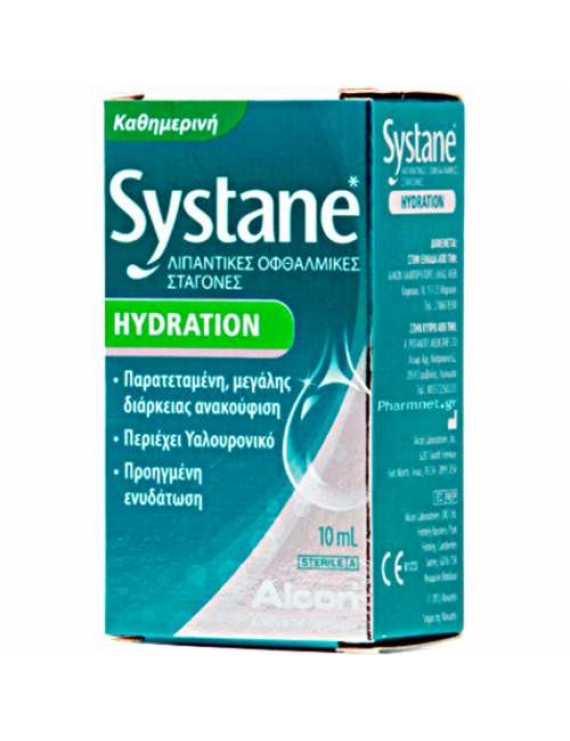 Systane Hydration Λιπαντικές Οφθαλμικές Σταγόνες 10ml